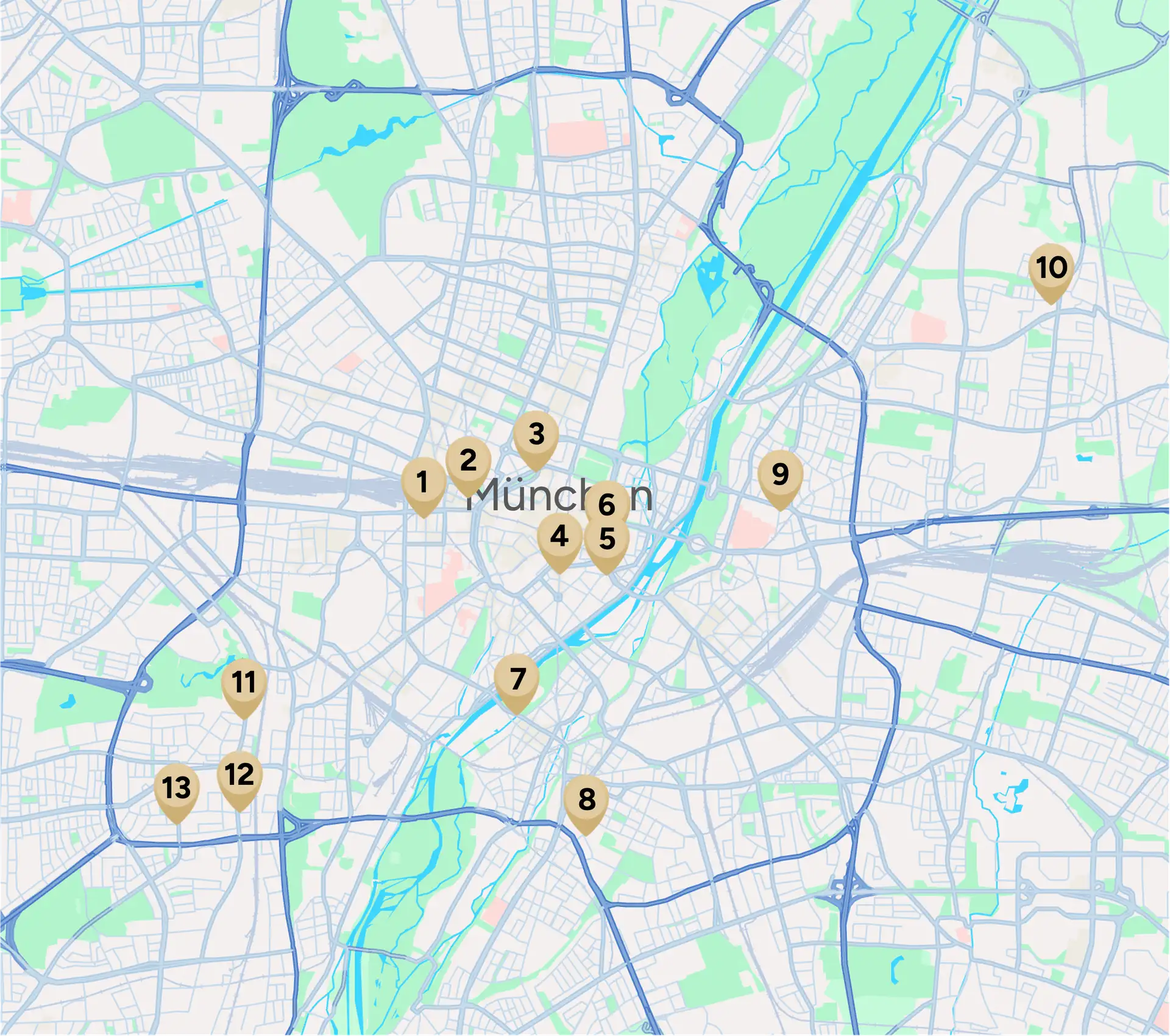 CarVia Stationsbasierte Carsharing Standorte München